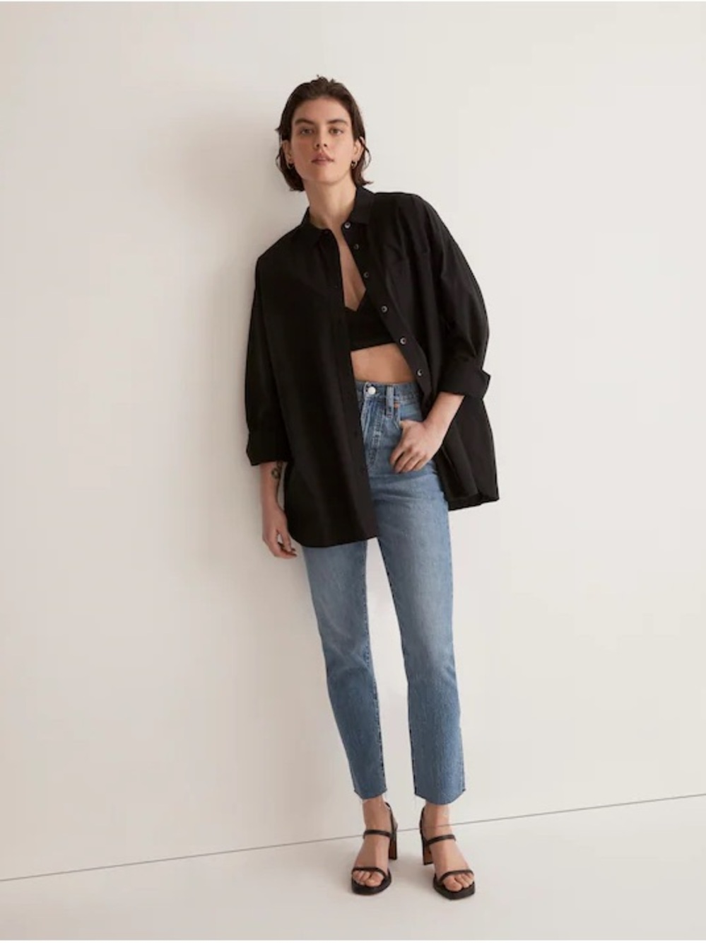 The Perfect Vintage Jean in Earlside Wash: Raw-Hem Edition